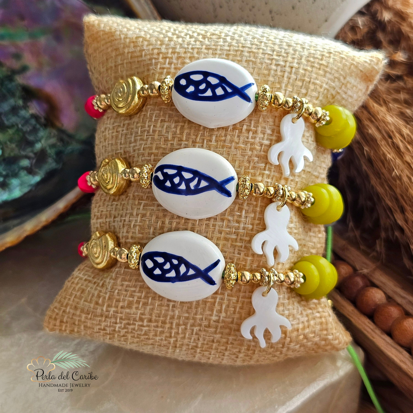 Santorini Fish Cord Bracelet