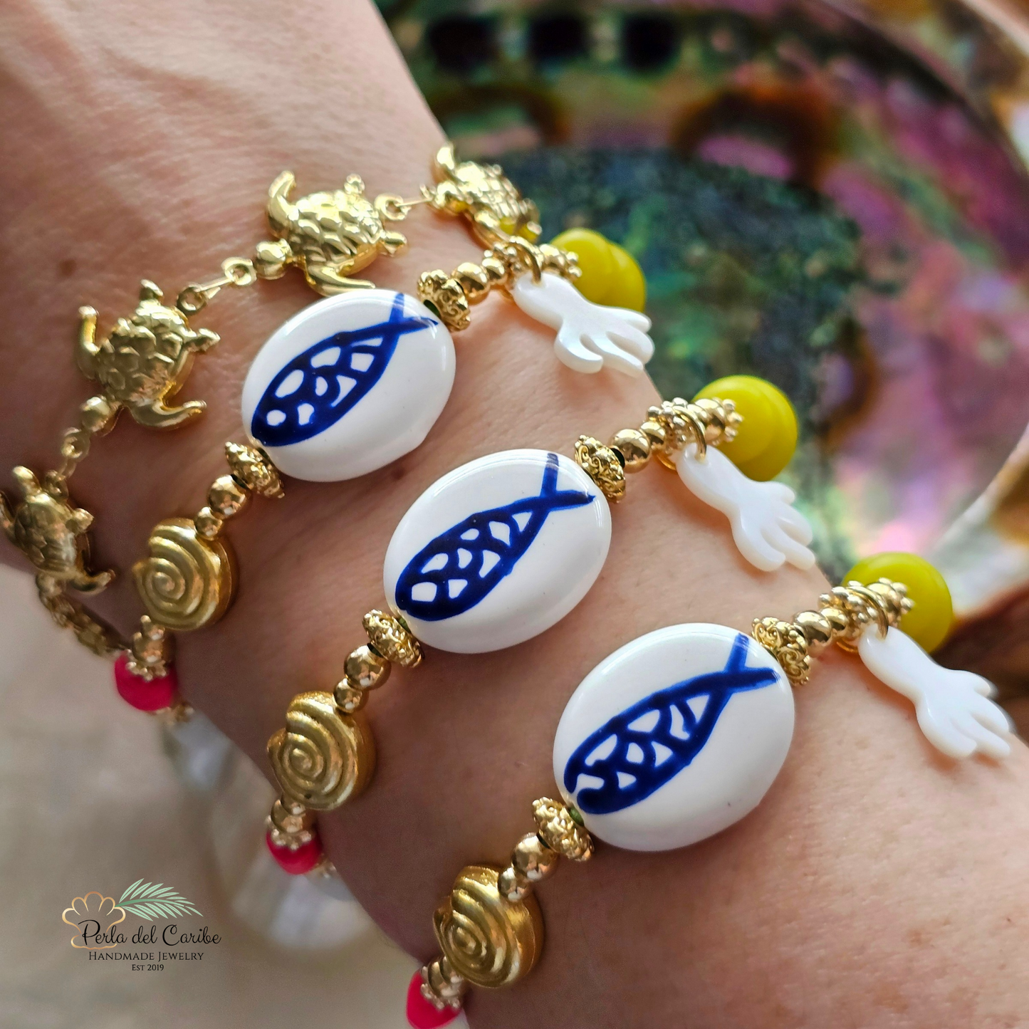 Santorini Fish Cord Bracelet