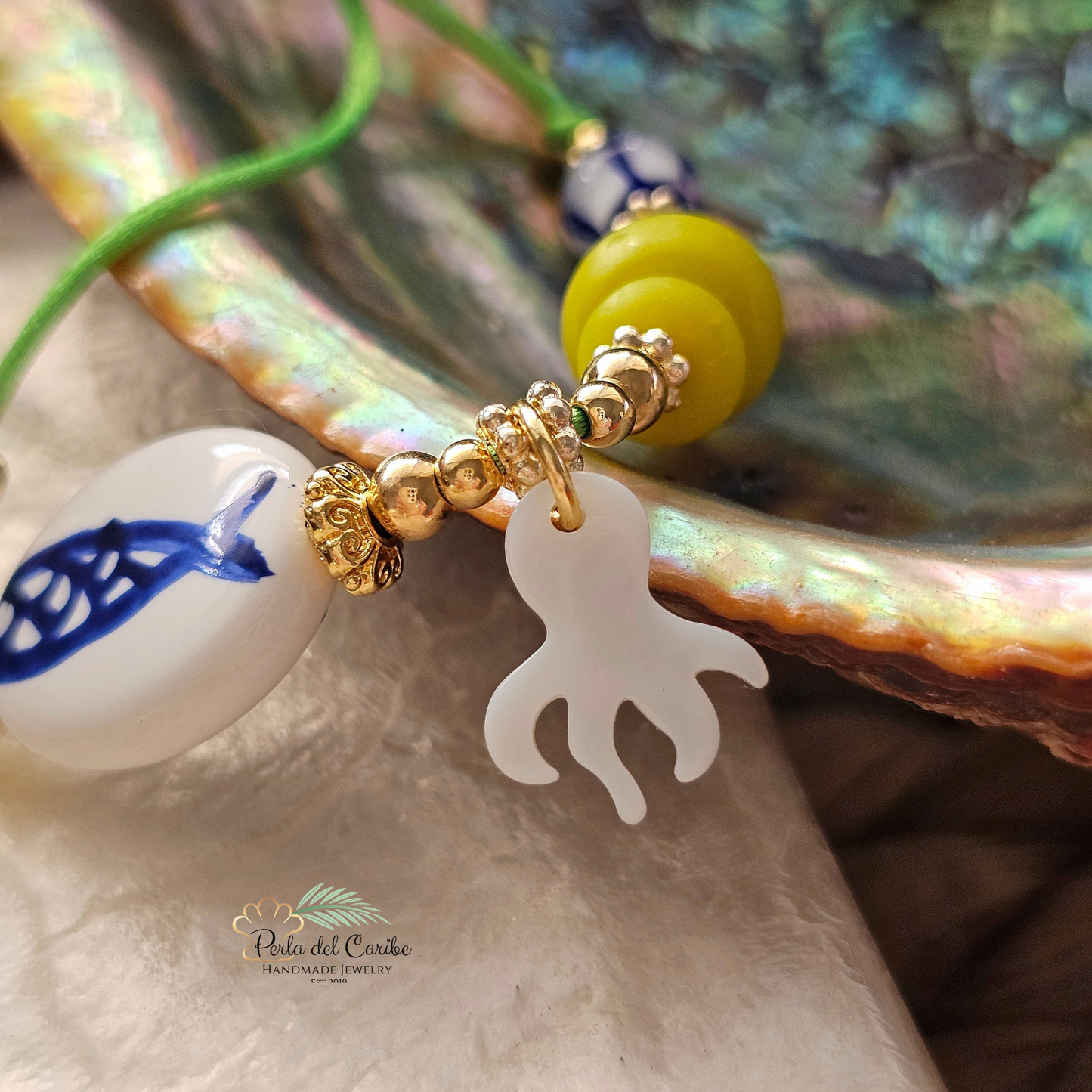 Santorini Fish Cord Bracelet