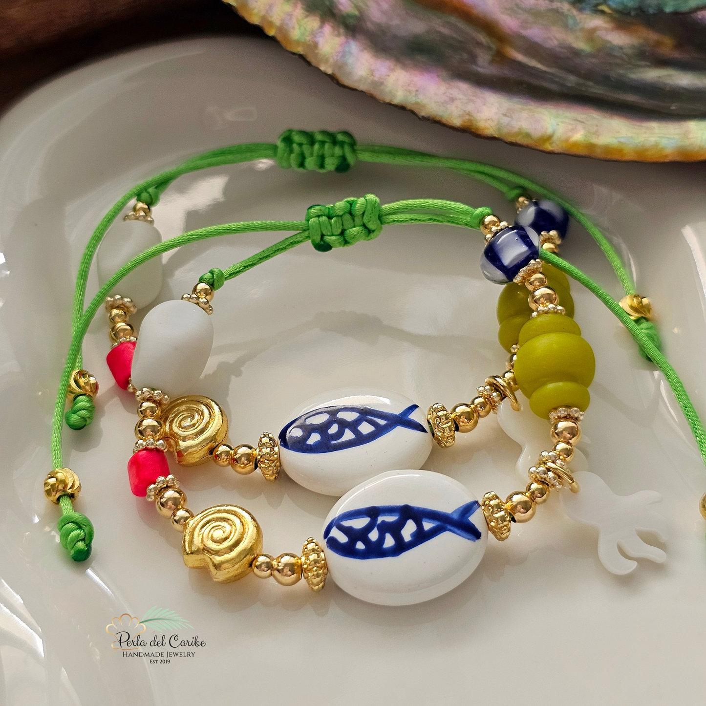 Santorini Fish Cord Bracelet