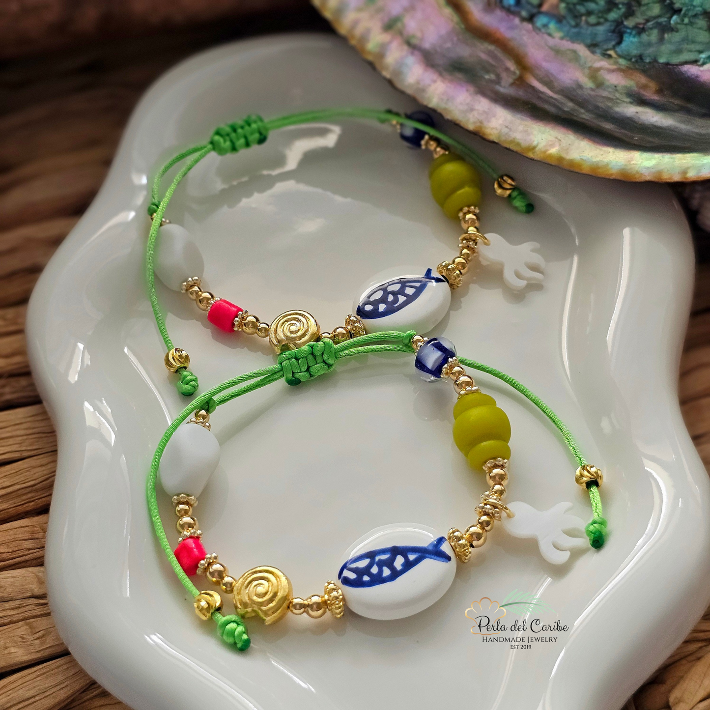 Santorini Fish Cord Bracelet
