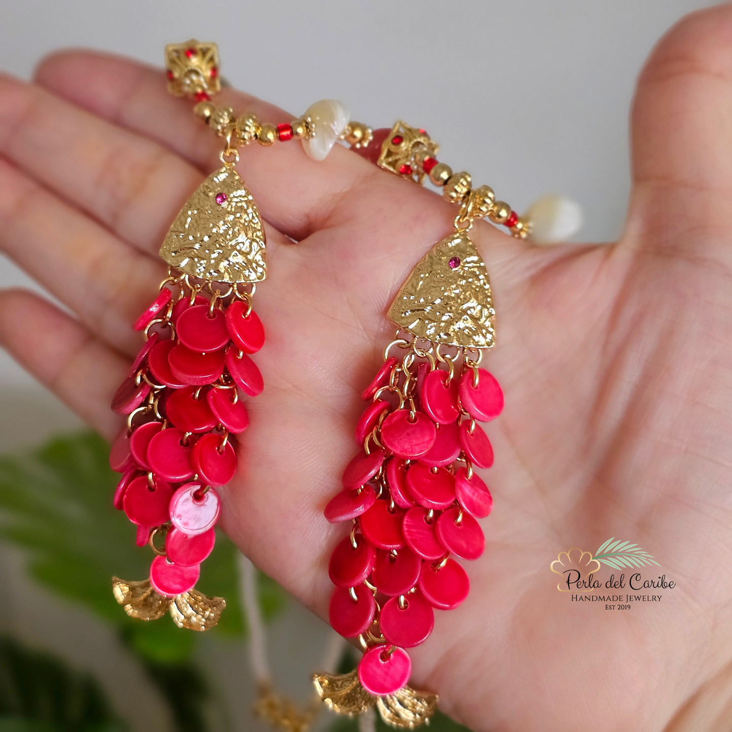 Ruby Fish Necklace