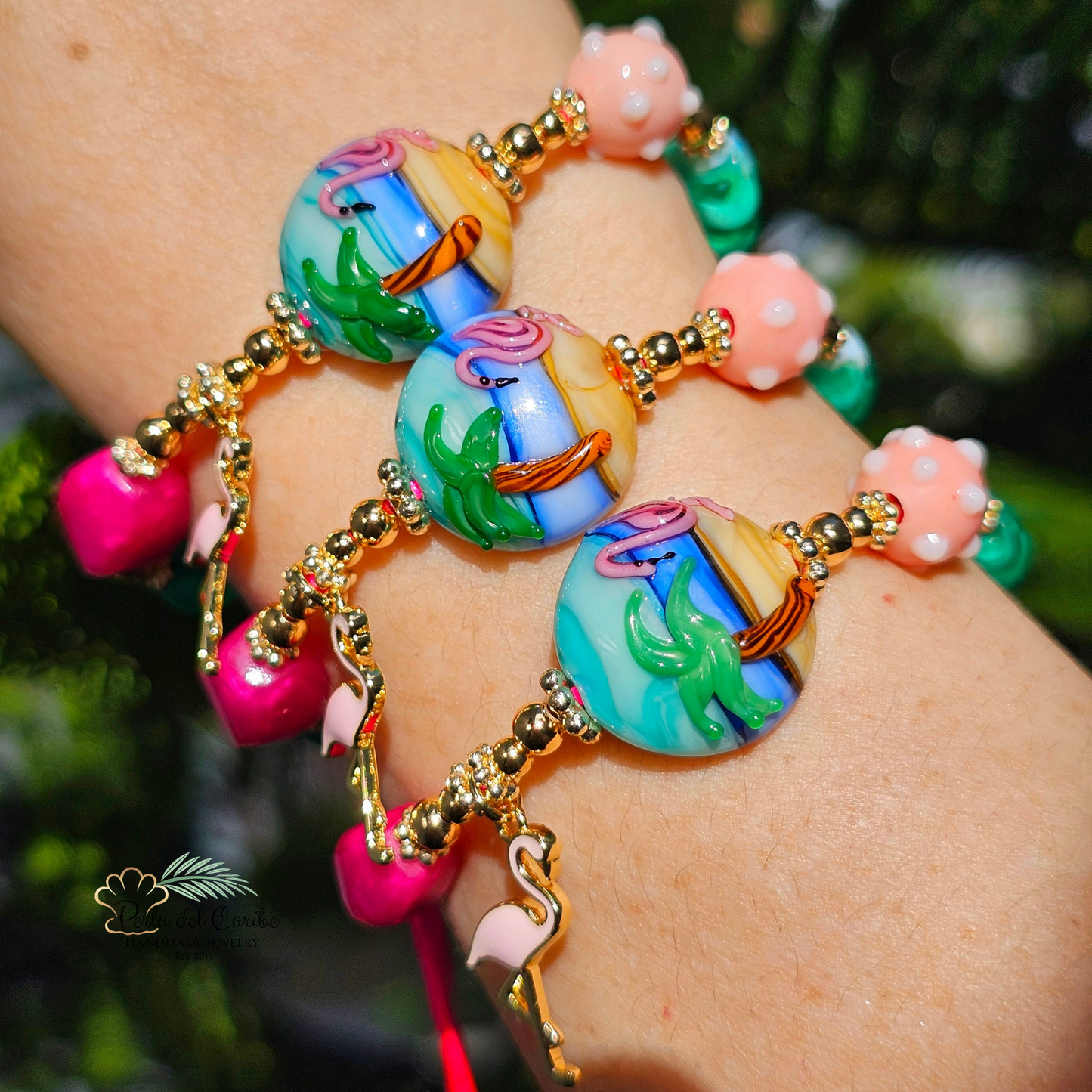 Flamingo Paradise Bracelet