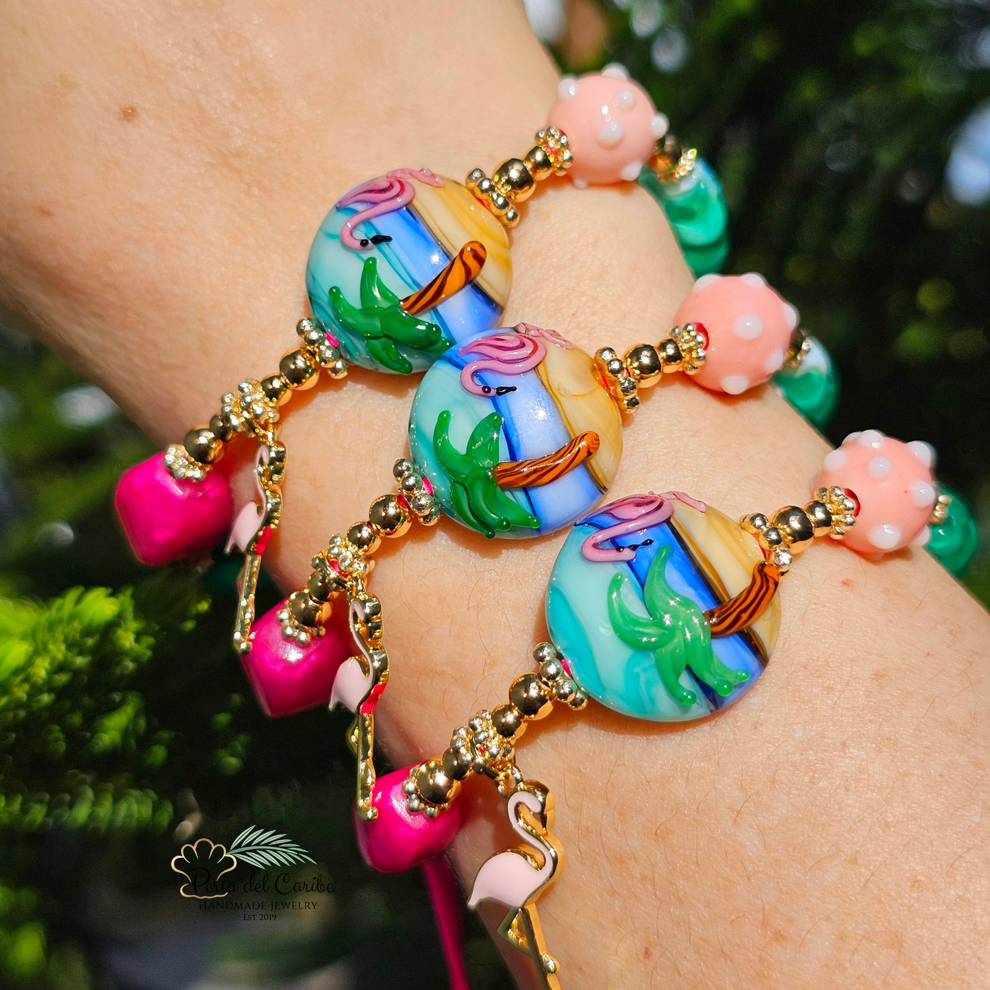 Flamingo Paradise Bracelet