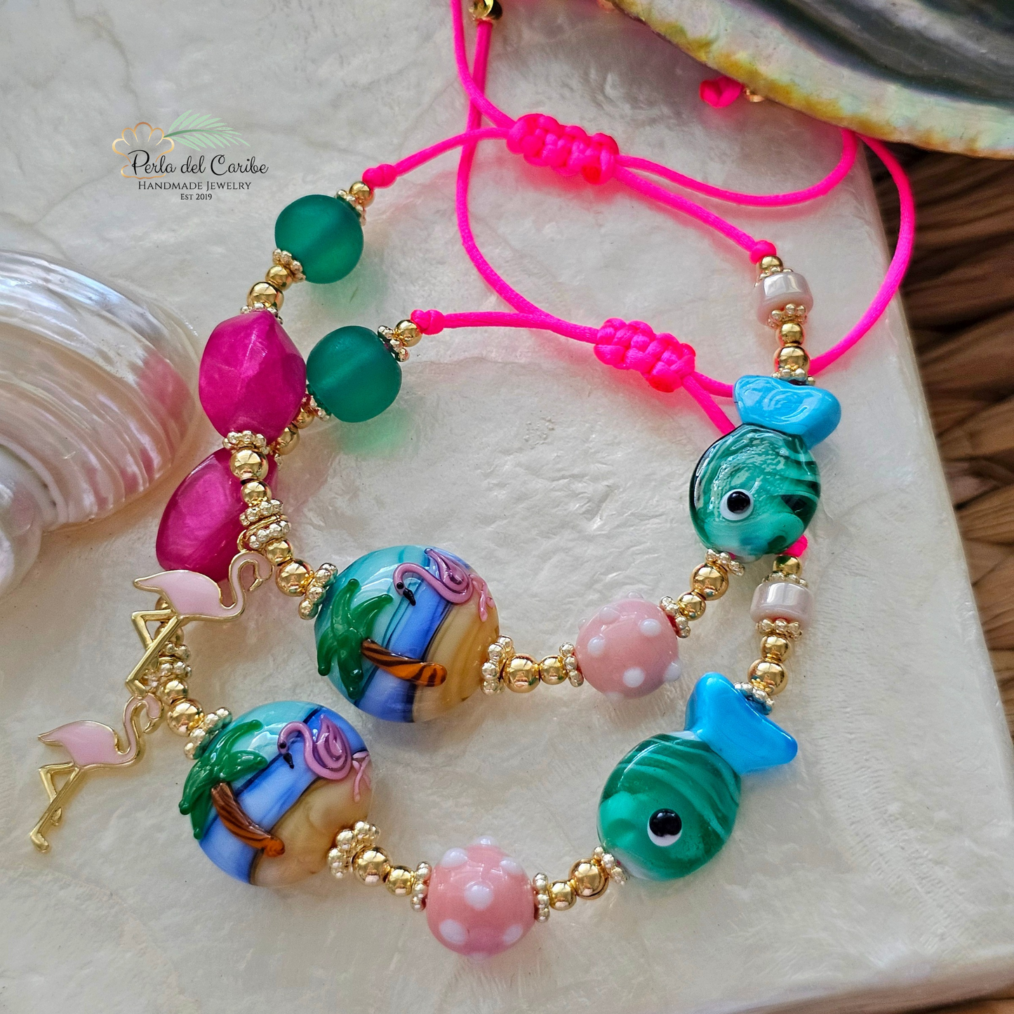Flamingo Paradise Bracelet
