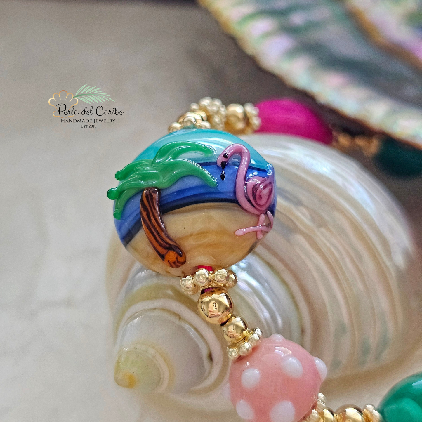 Flamingo Paradise Bracelet