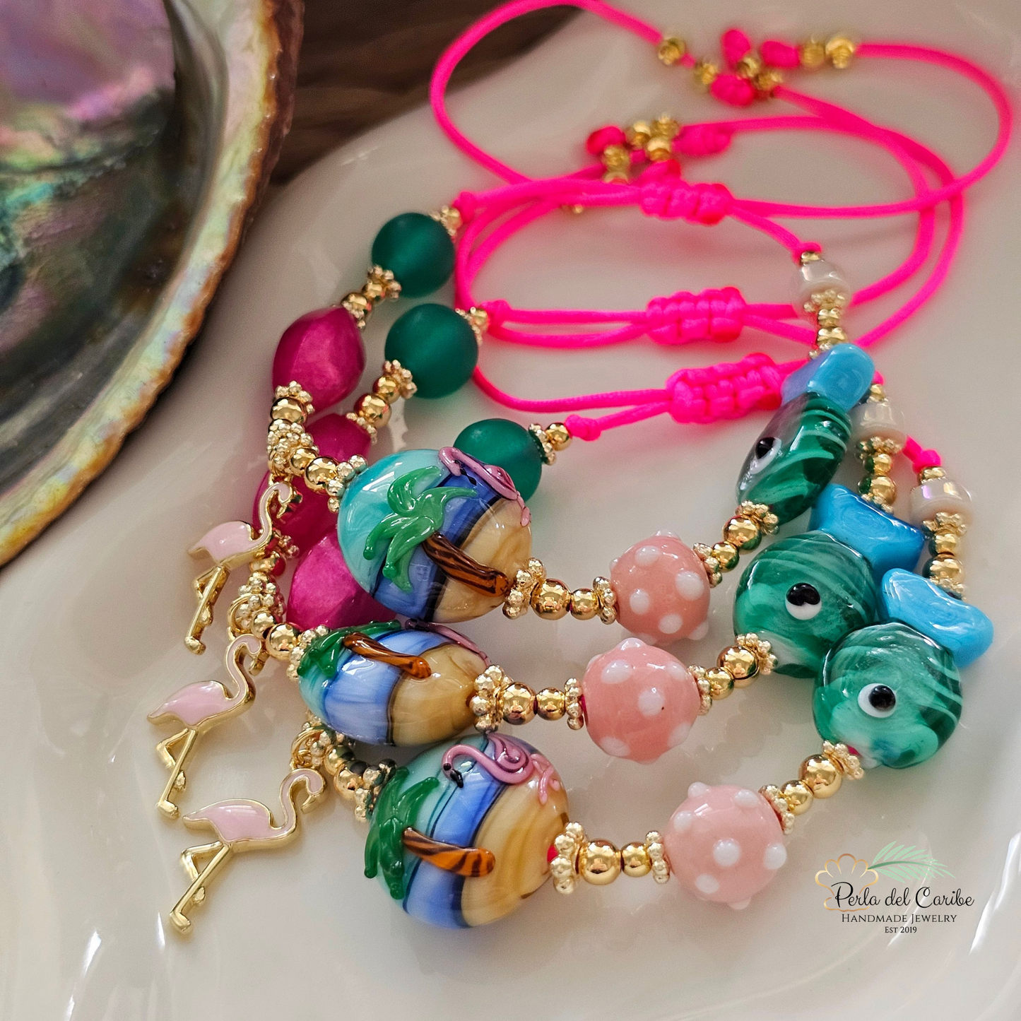 Flamingo Paradise Bracelet