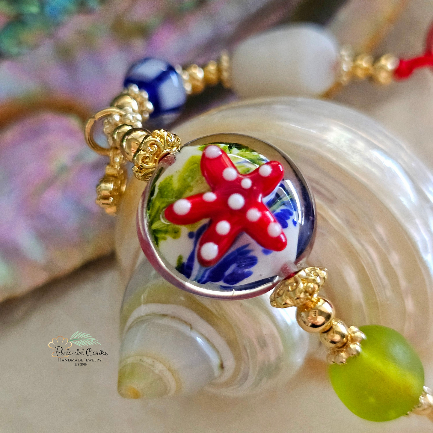 Crabby & Starfish Bracelet