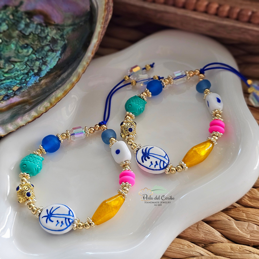 Palm Tree Elastic Bracelet