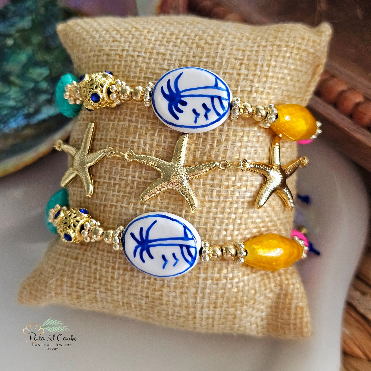 Palm Tree Elastic Bracelet
