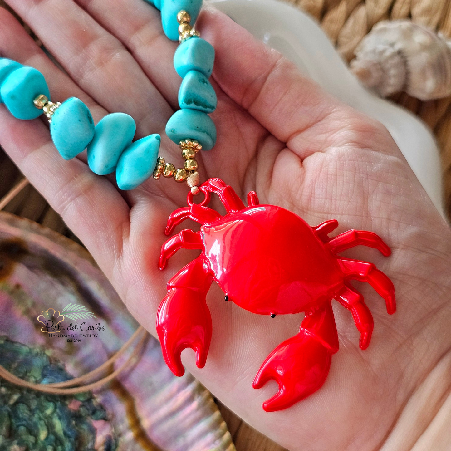 King Crab Cord Necklace