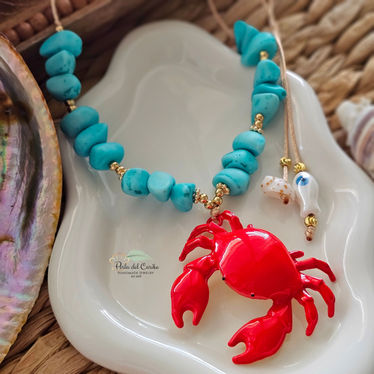 King Crab Cord Necklace