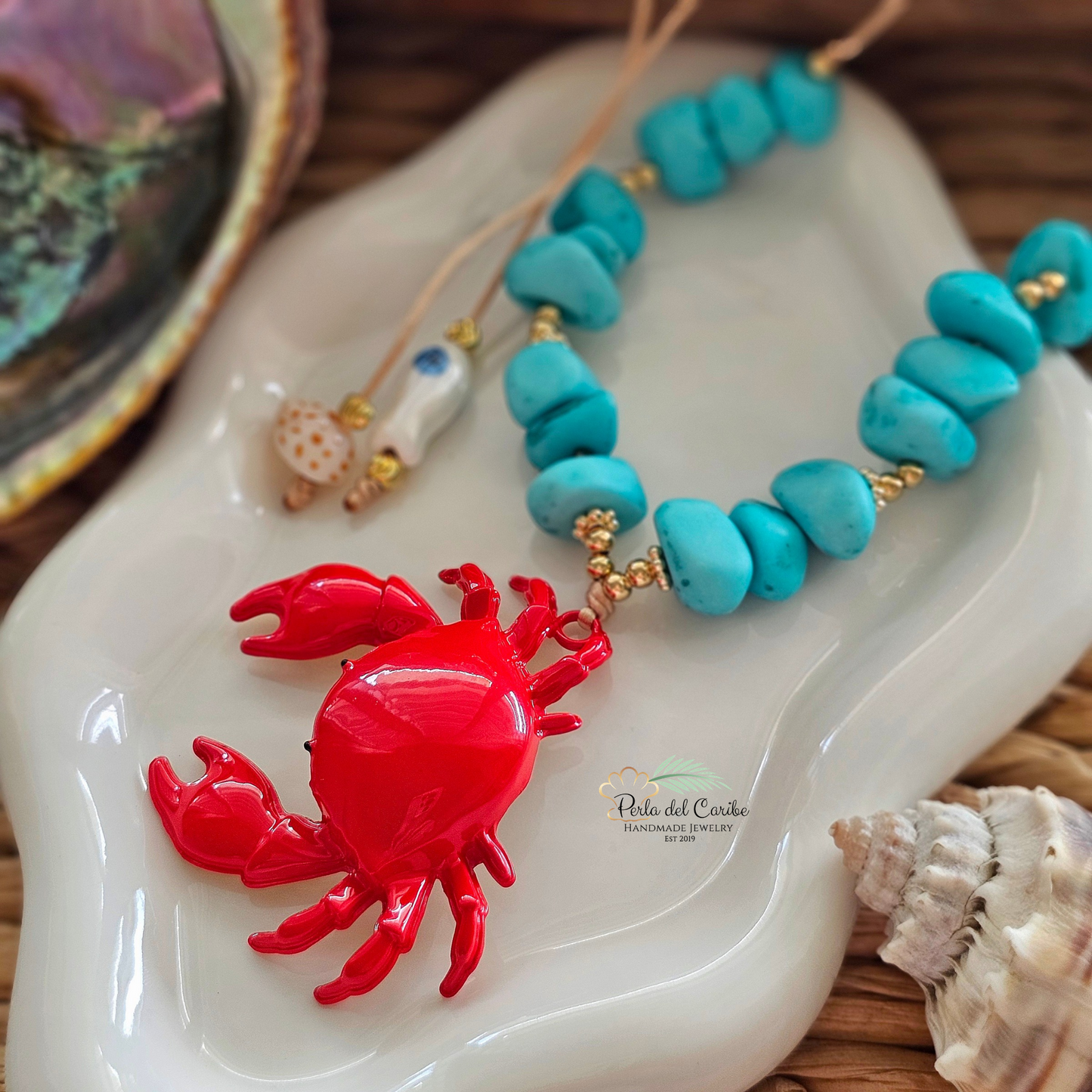 King Crab Cord Necklace