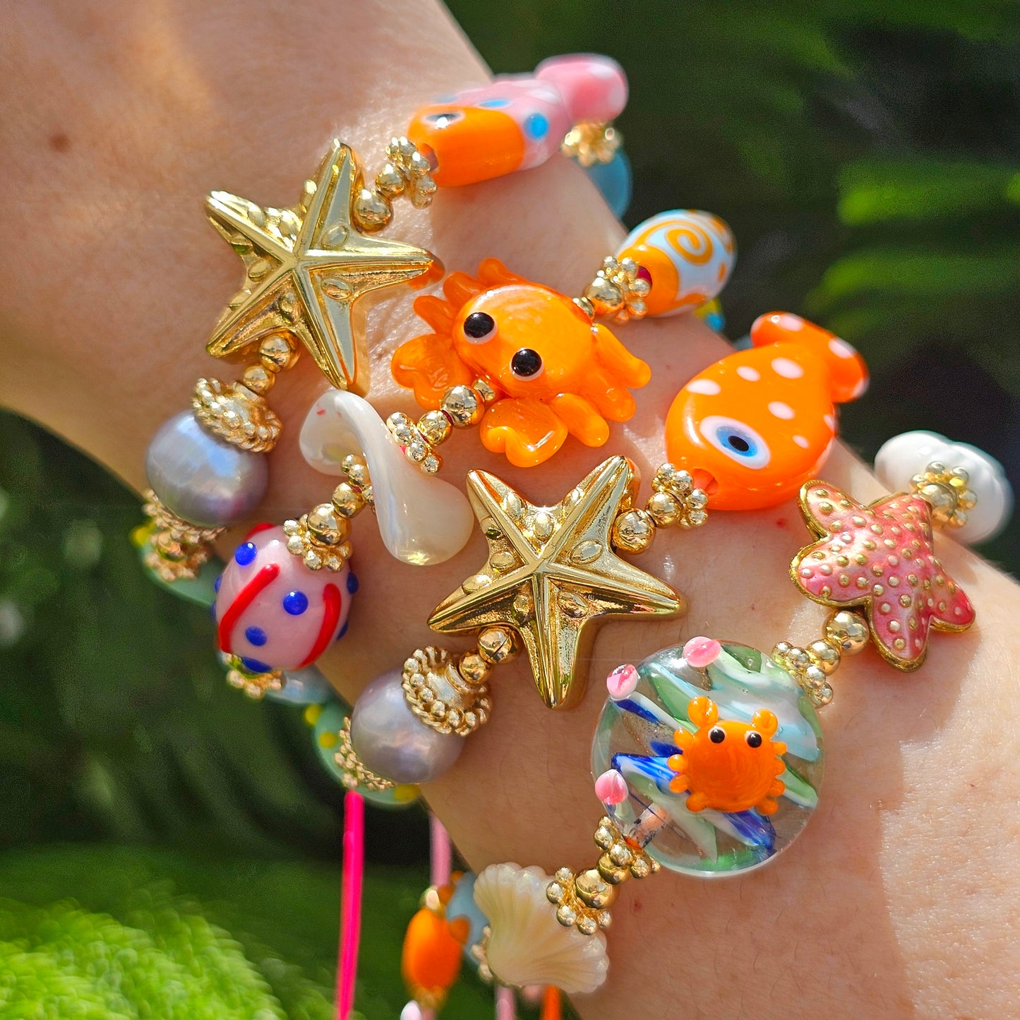 Caribbean Crab Bracelet