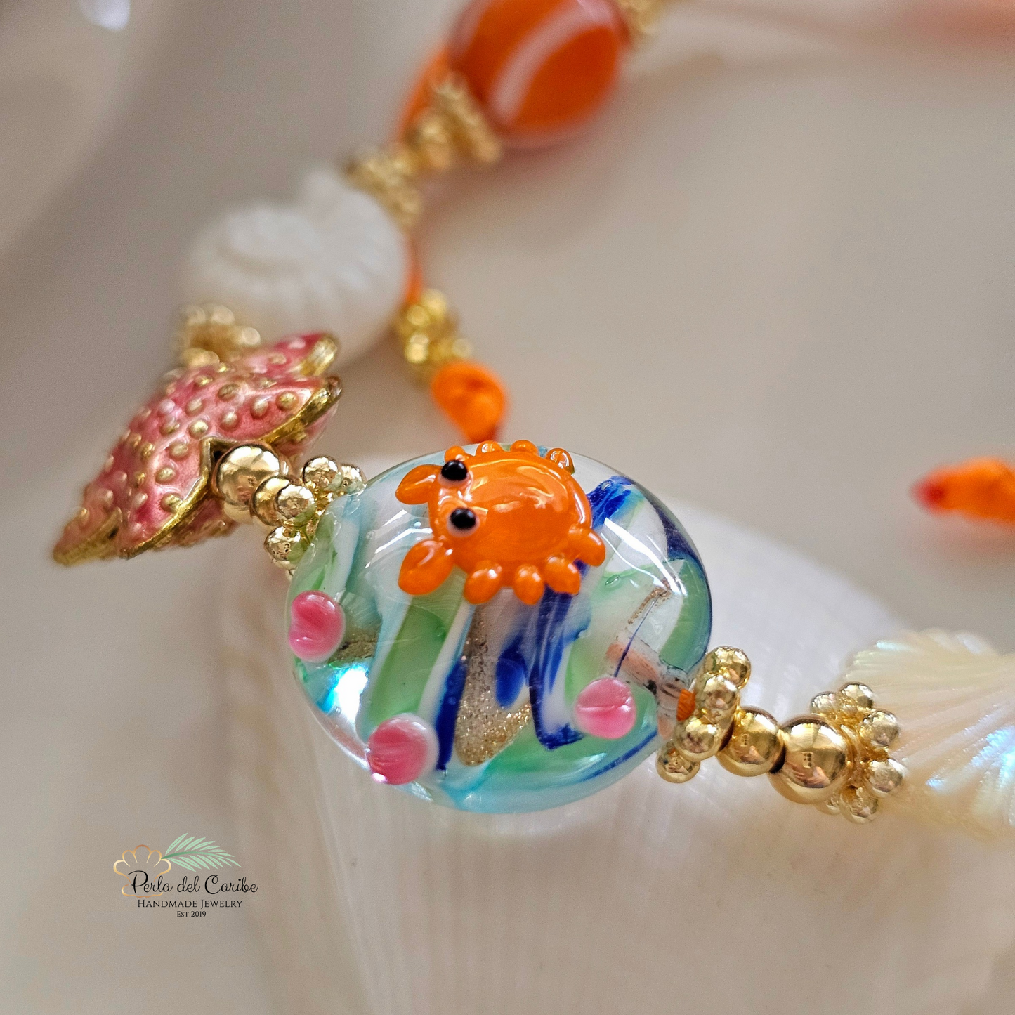 Caribbean Crab Bracelet