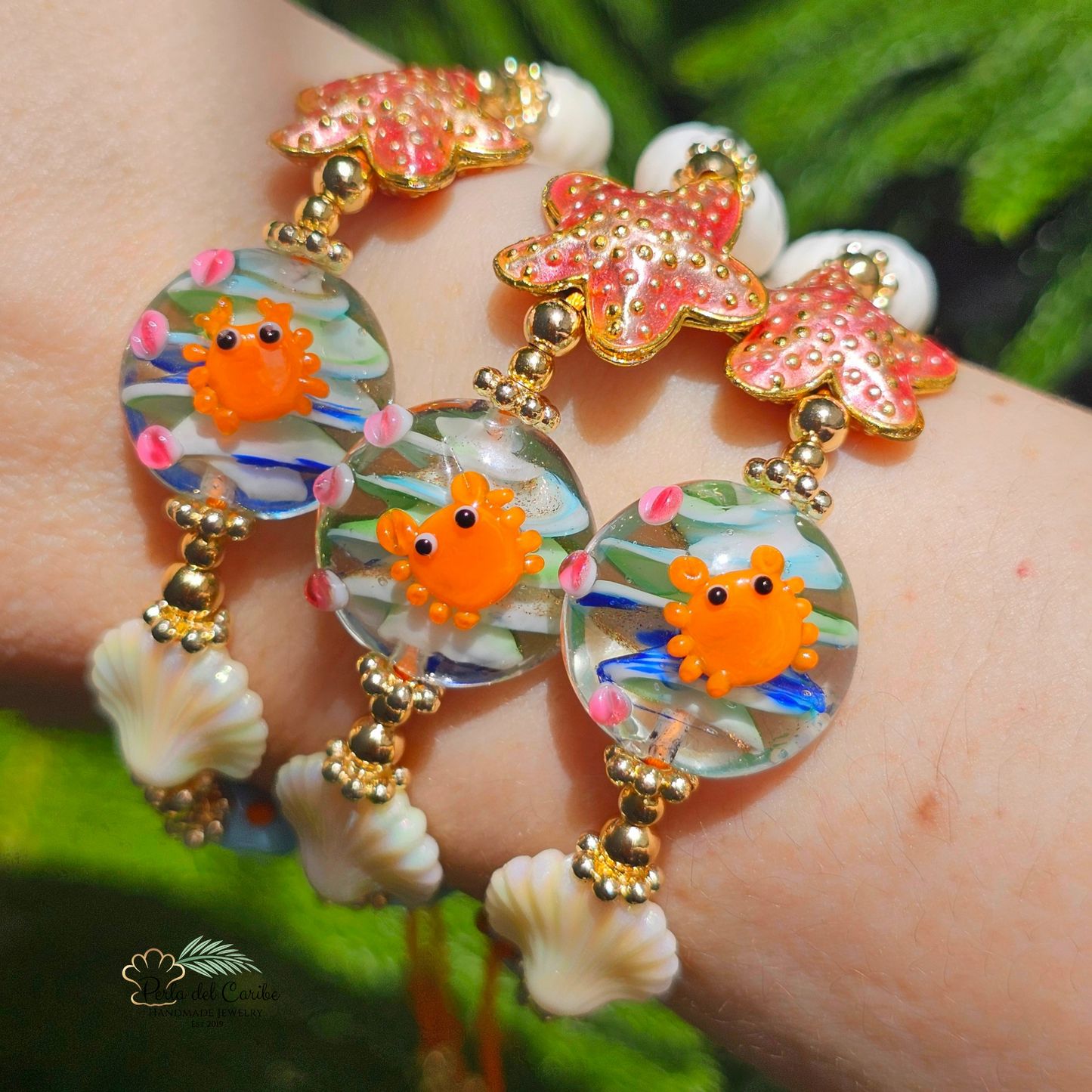 Caribbean Crab Bracelet