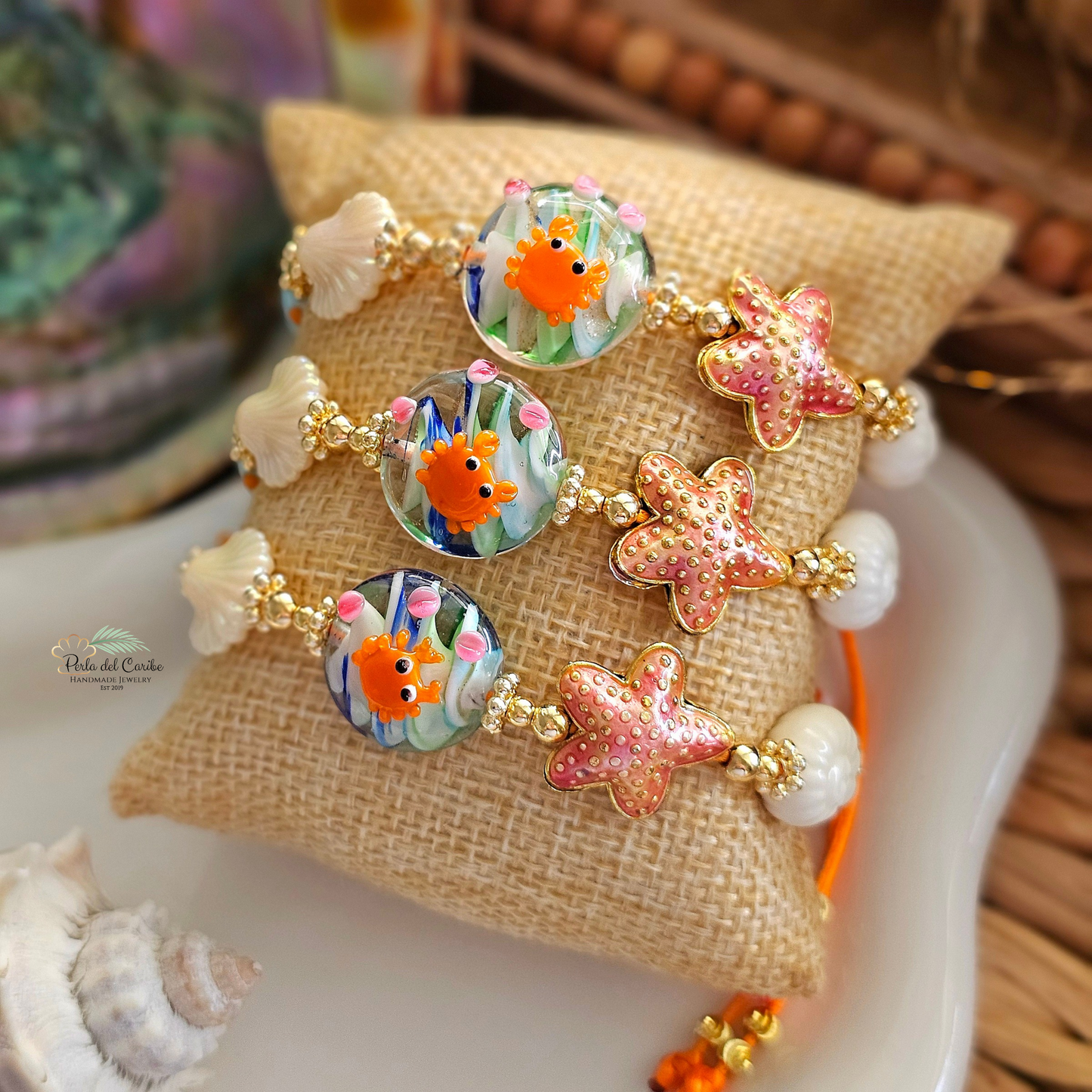 Caribbean Crab Bracelet
