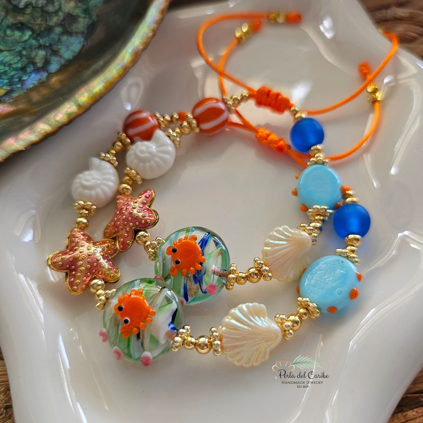 Caribbean Crab Bracelet