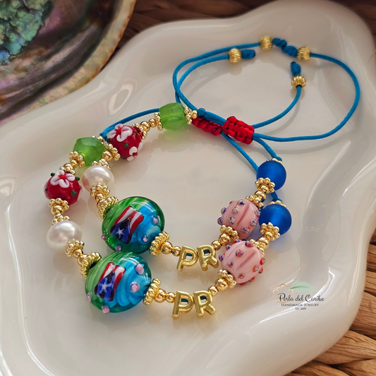 La Bandera PR Adjustable Bracelet