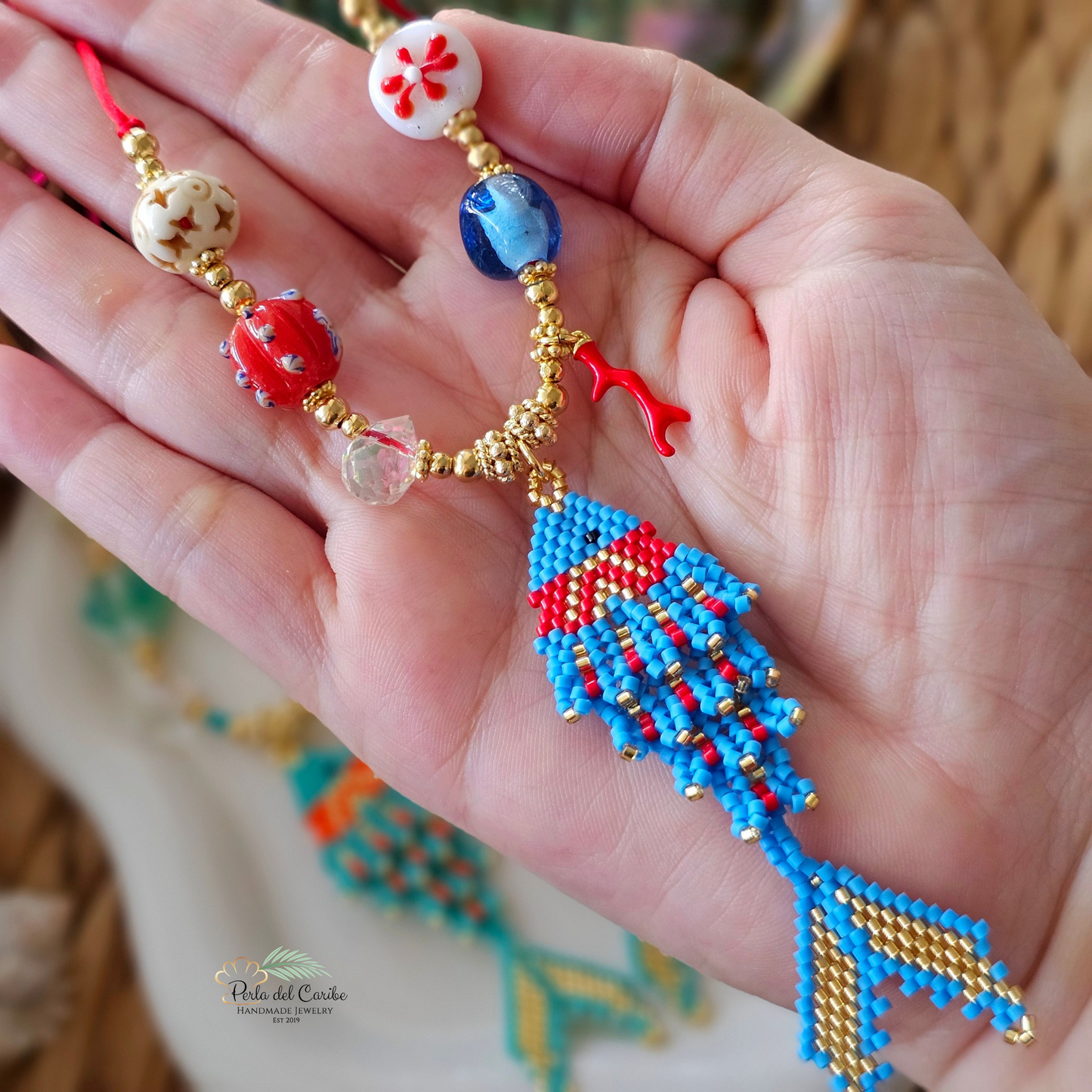 Coralis Cord Necklace