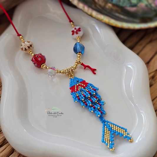 Coralis Cord Necklace