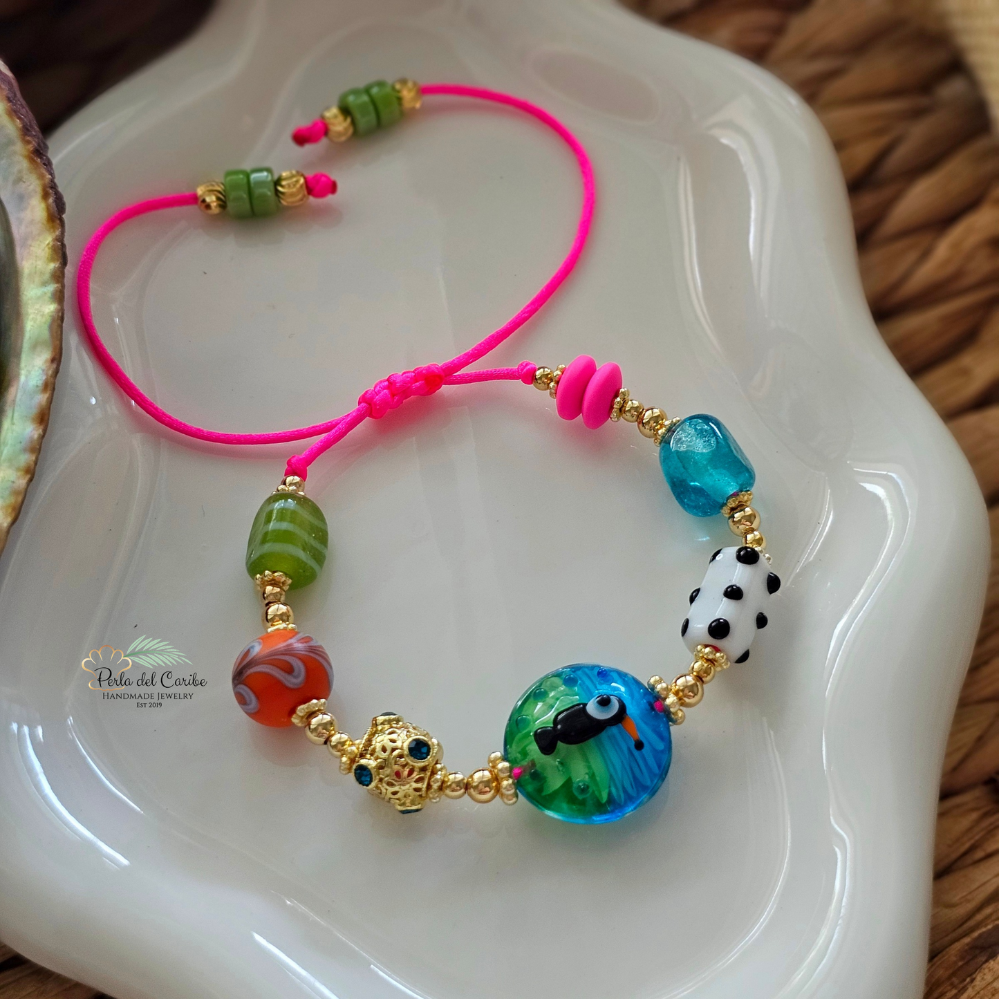 Tropical Toucan Bracelet