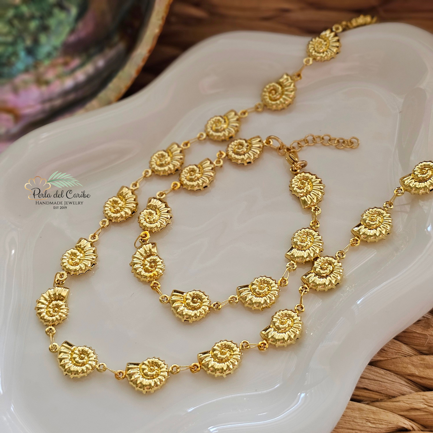 Caracoles Choker/ Bracelet
