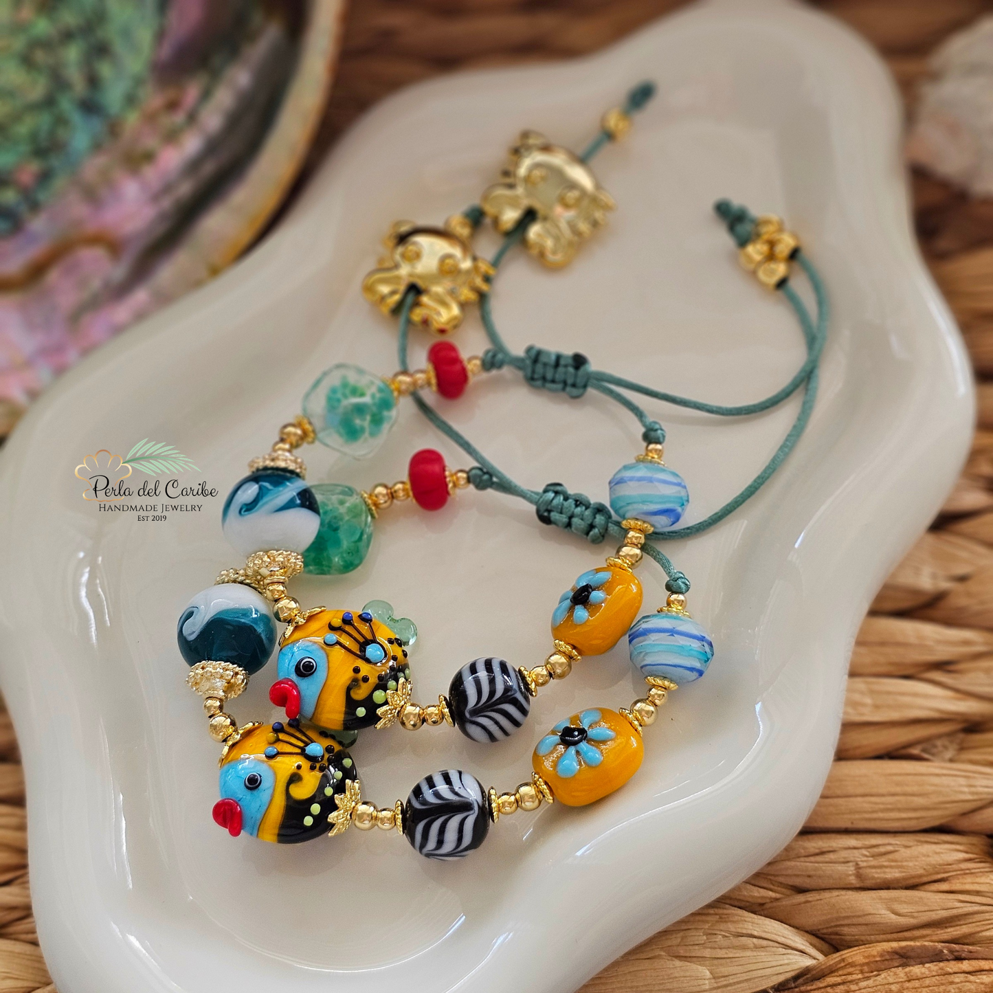 Wave Fish Bracelet
