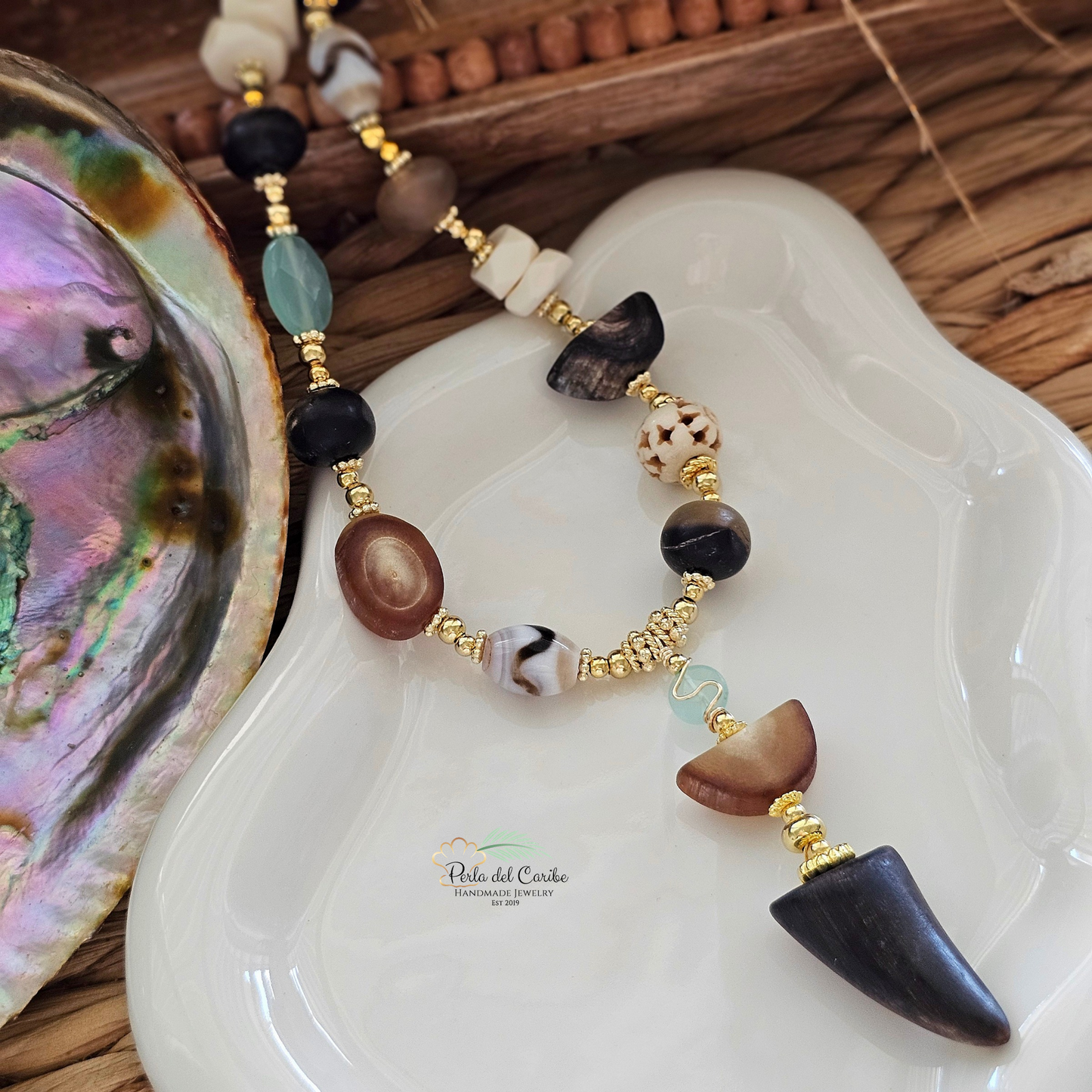 Buffalo Horn Necklace