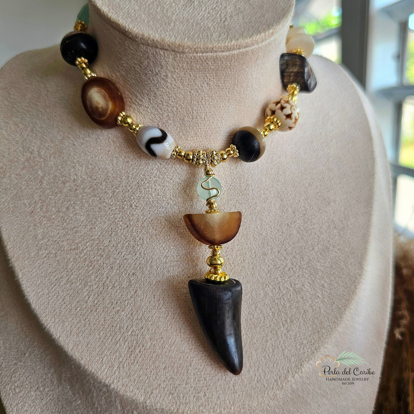 Buffalo Horn Necklace