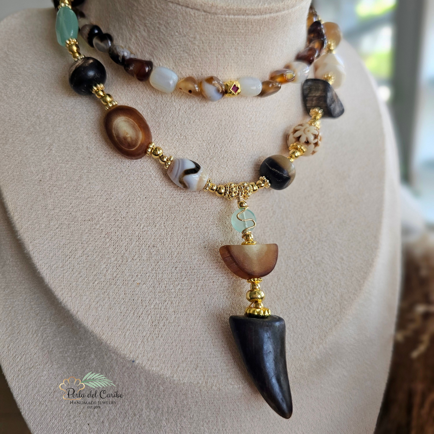 Buffalo Horn Necklace