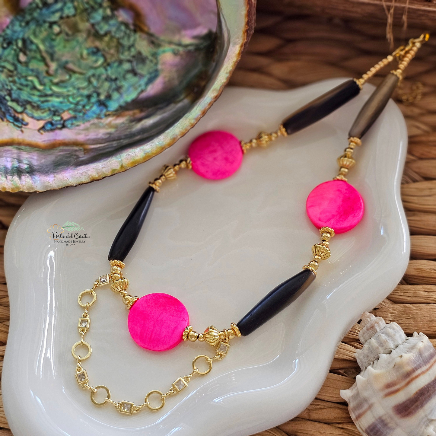 Buffalo Horn Chain Choker