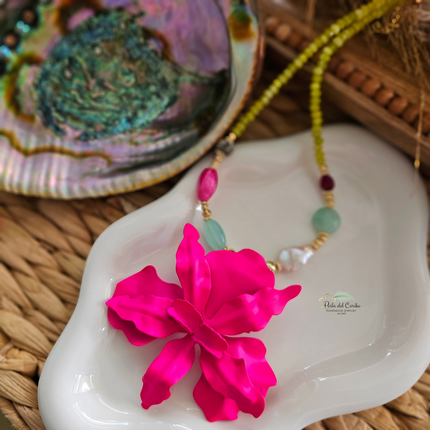 Cattleya Necklace