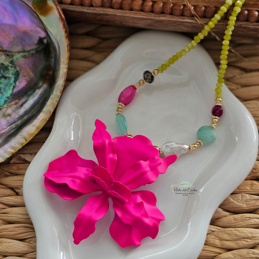 Cattleya Necklace