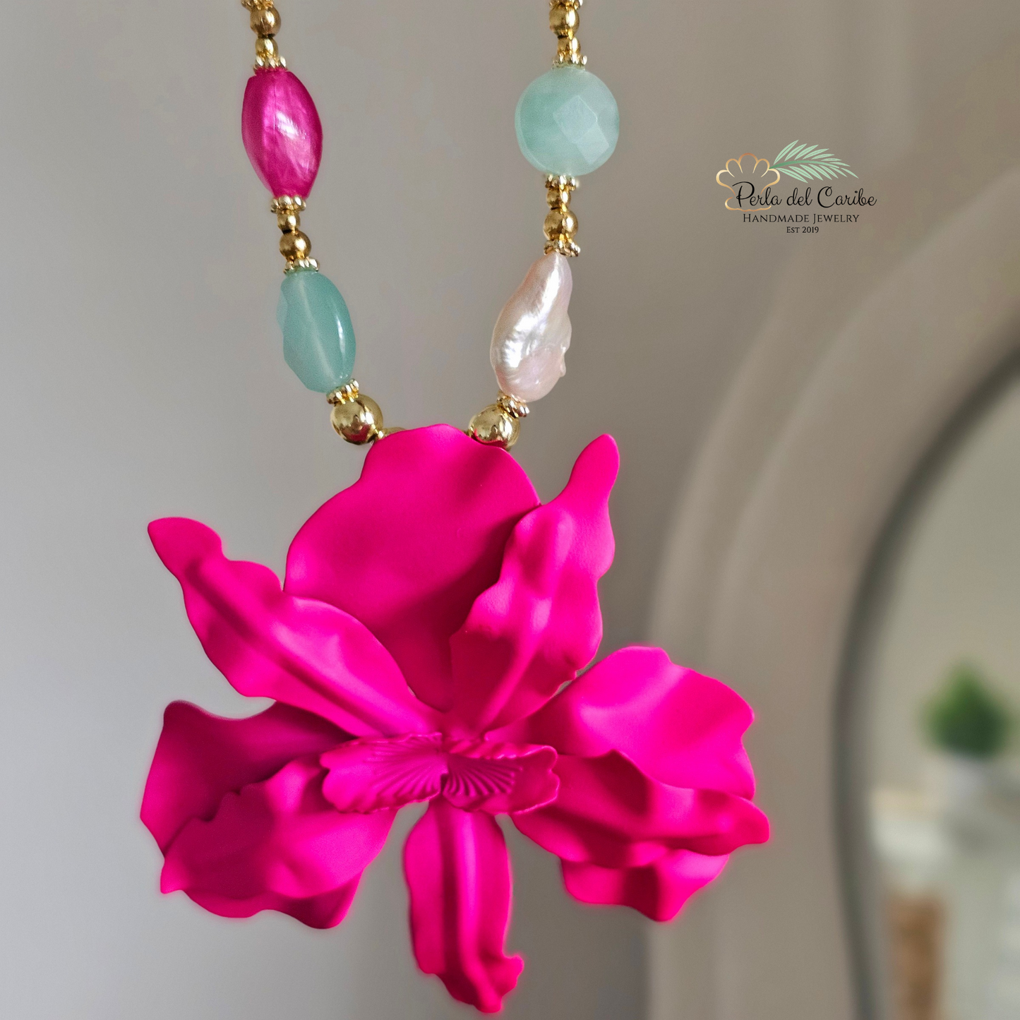 Cattleya Necklace
