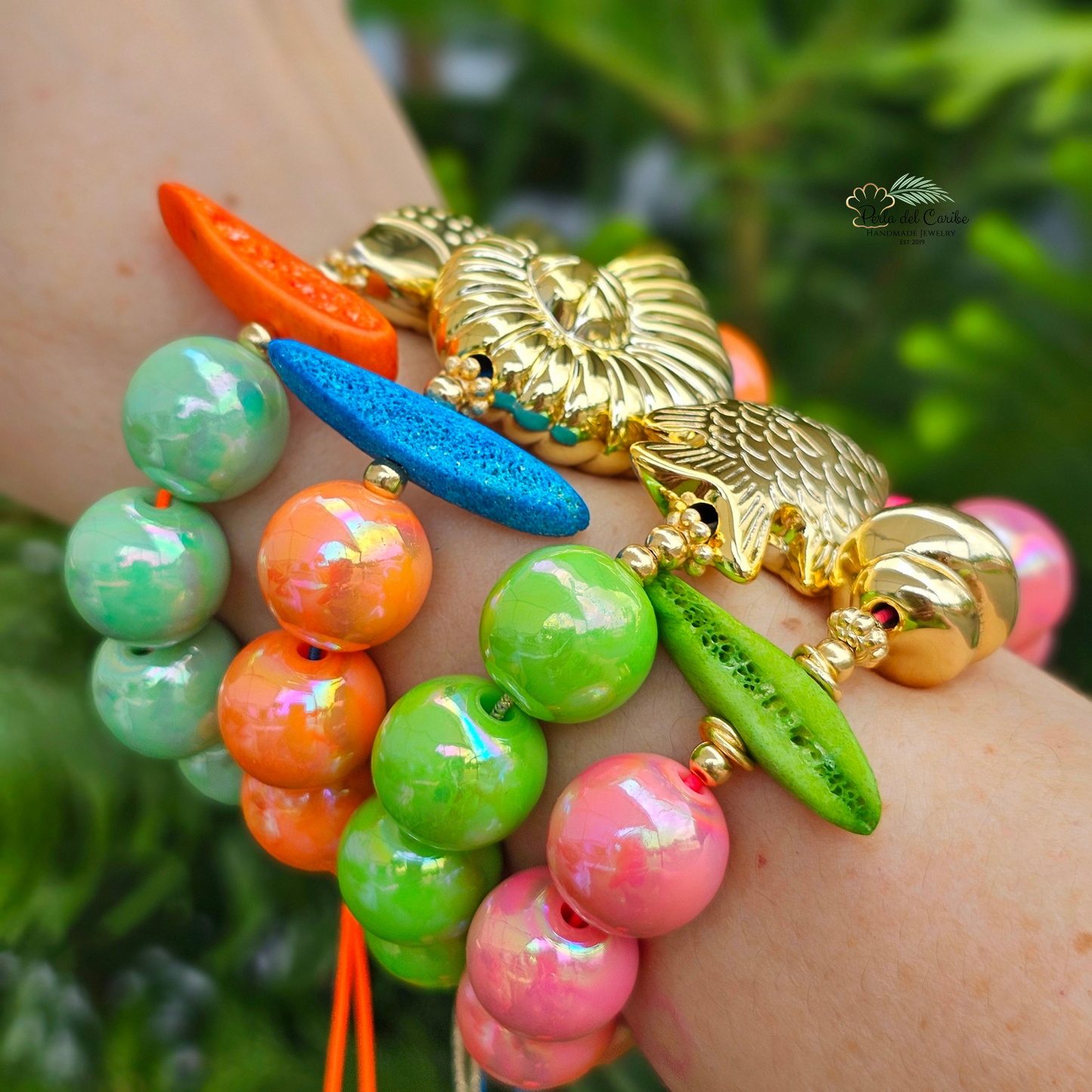 Bubble Gum Elastic Bracelet