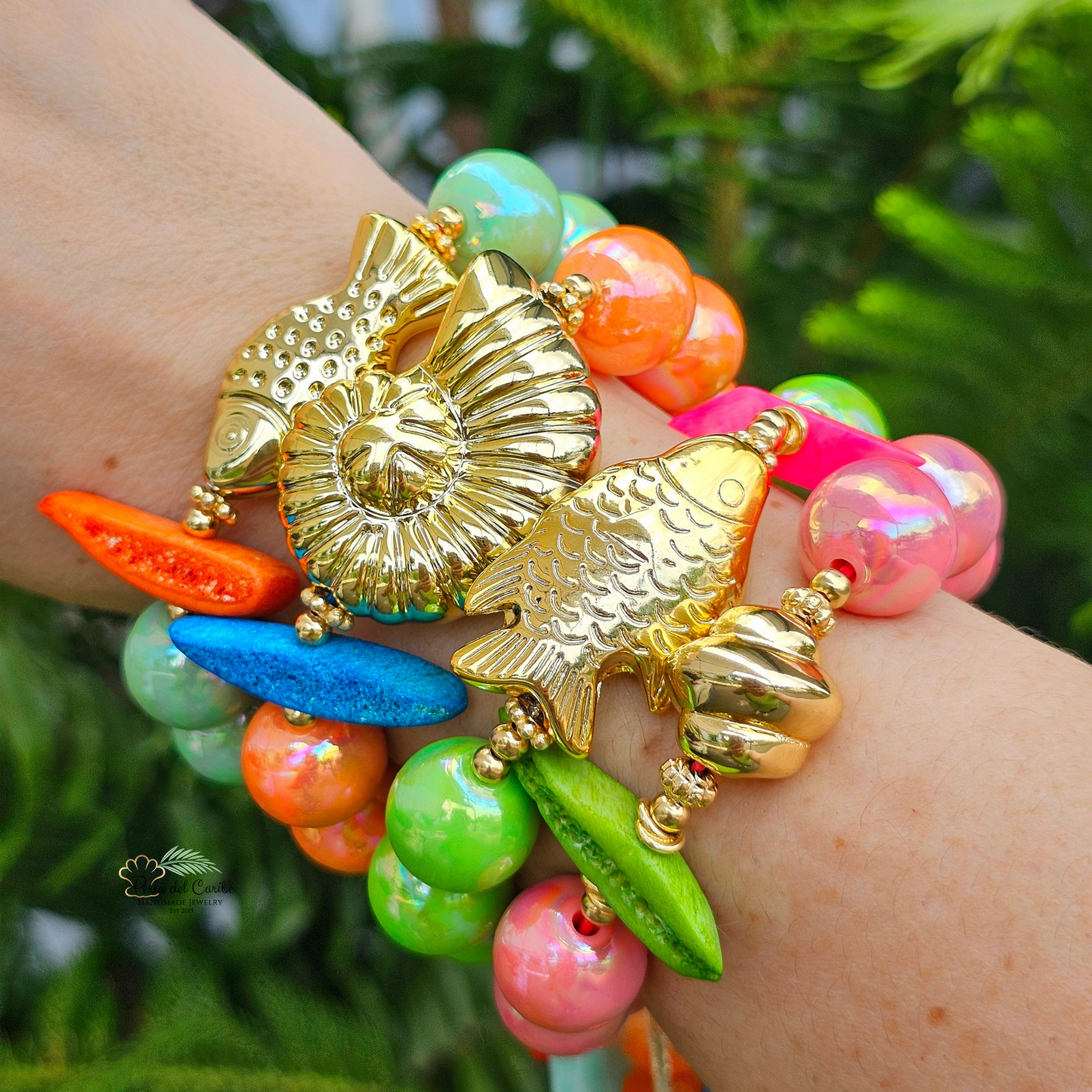 Bubble Gum Elastic Bracelet