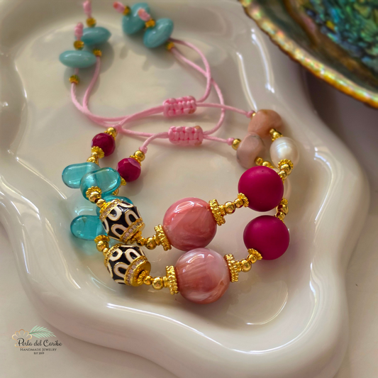 Madre Perla Tibetan Bracelet