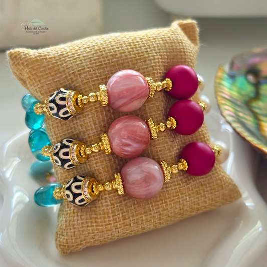 Madre Perla Tibetan Bracelet