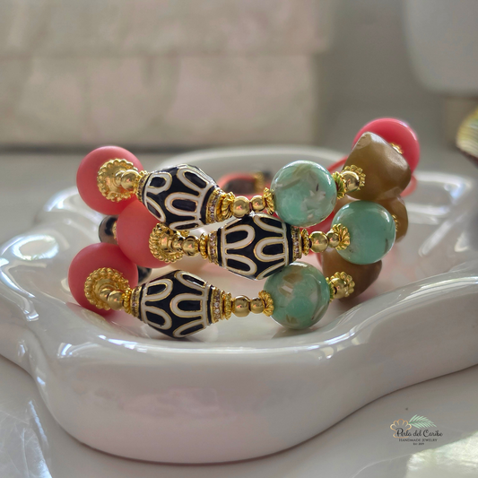 Peaches Tibetan Bracelet
