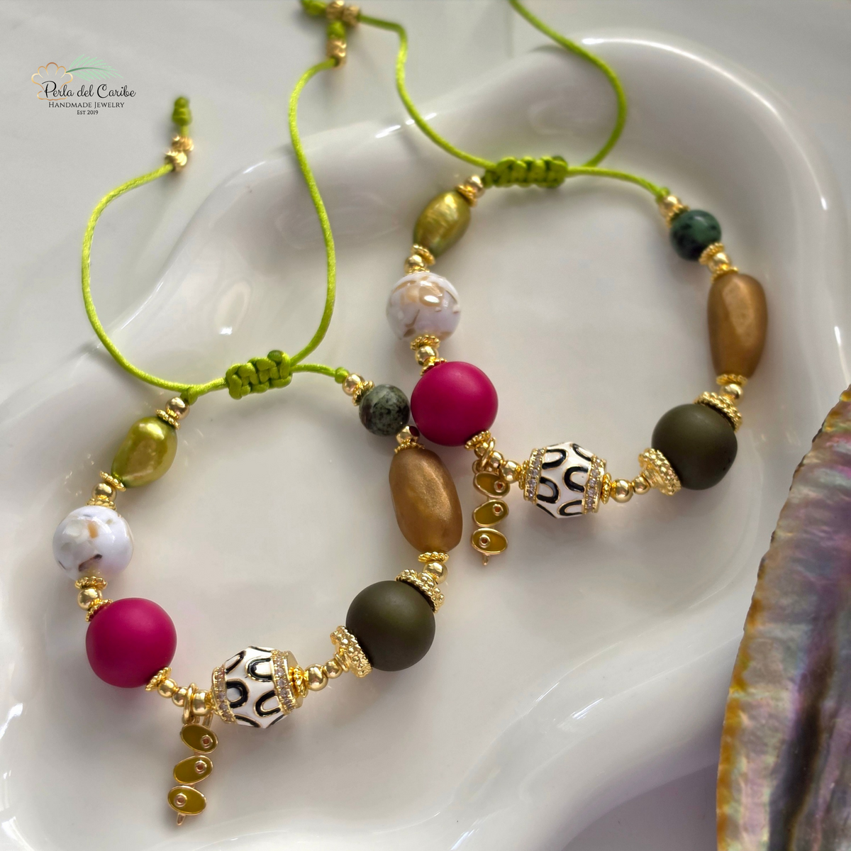 Olive Cord Bracelet
