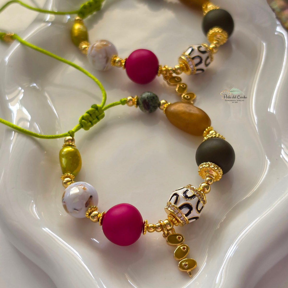 Olive Cord Bracelet