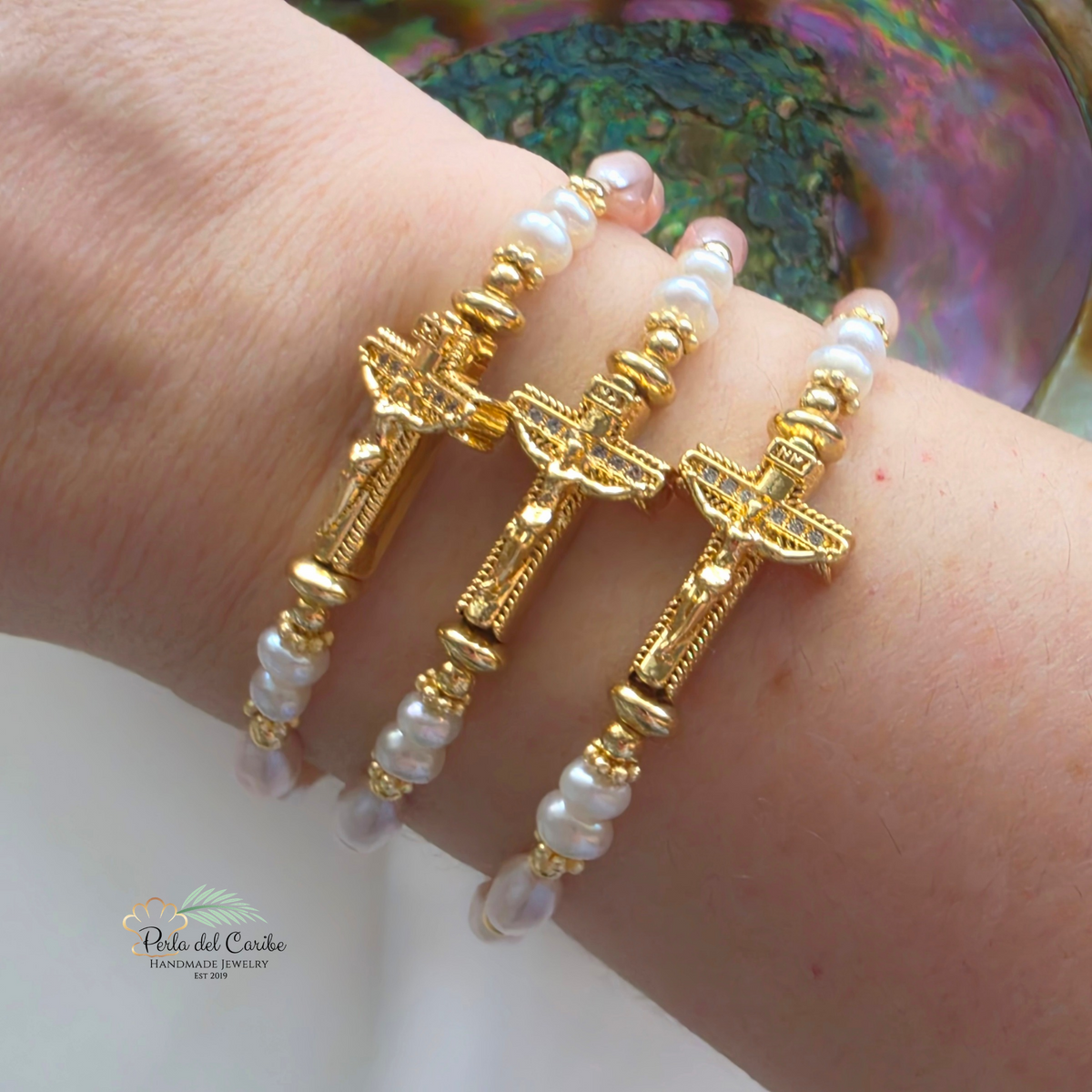 Crucifijo Bracelet