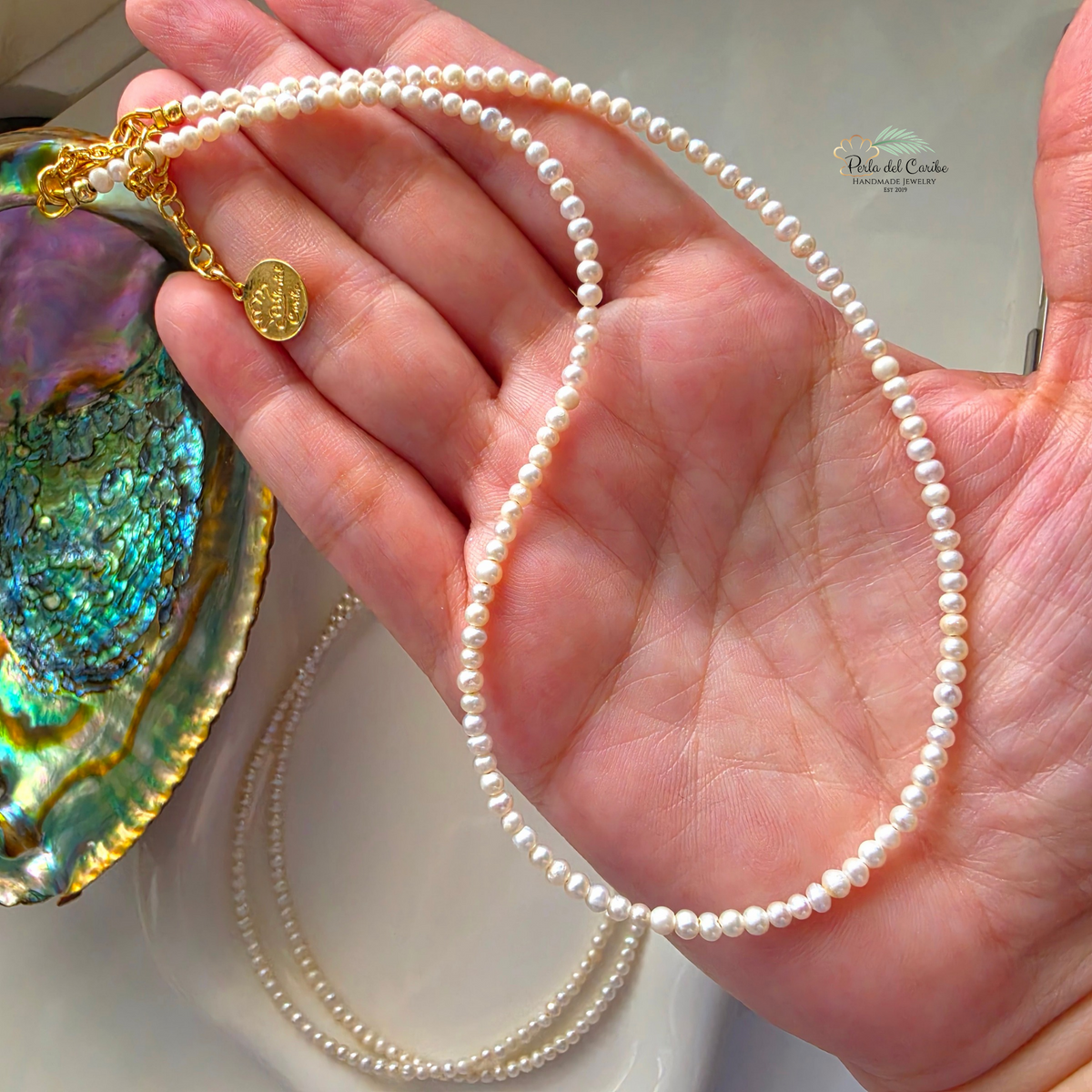 Just Pearls Choker 2.0 (Mini Pearls)