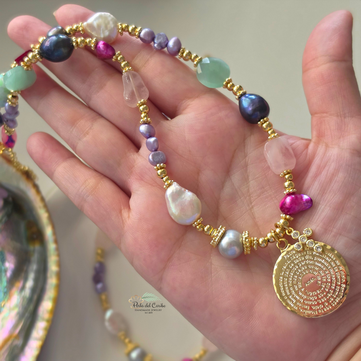 Padre Nuestro Necklace