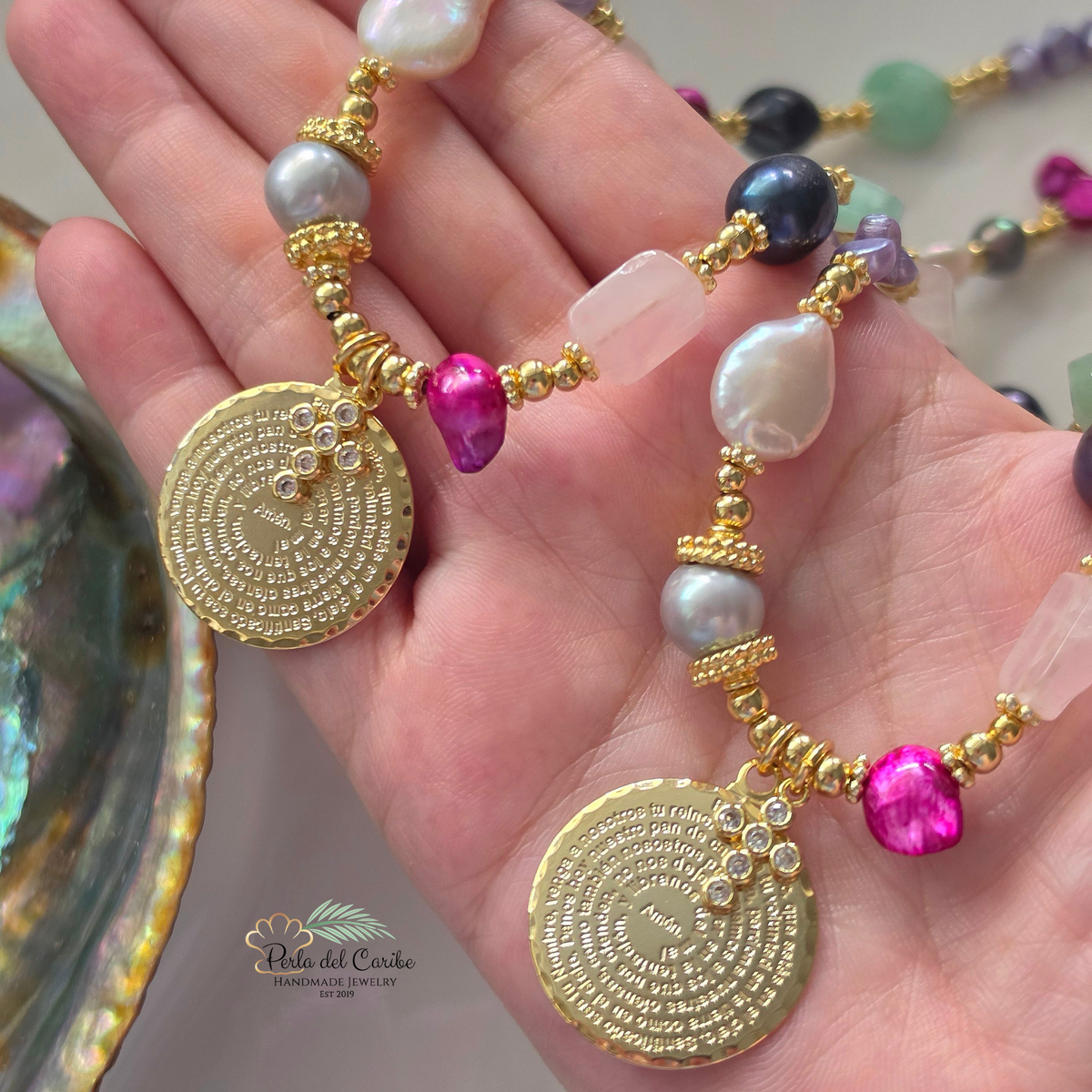 Padre Nuestro Necklace