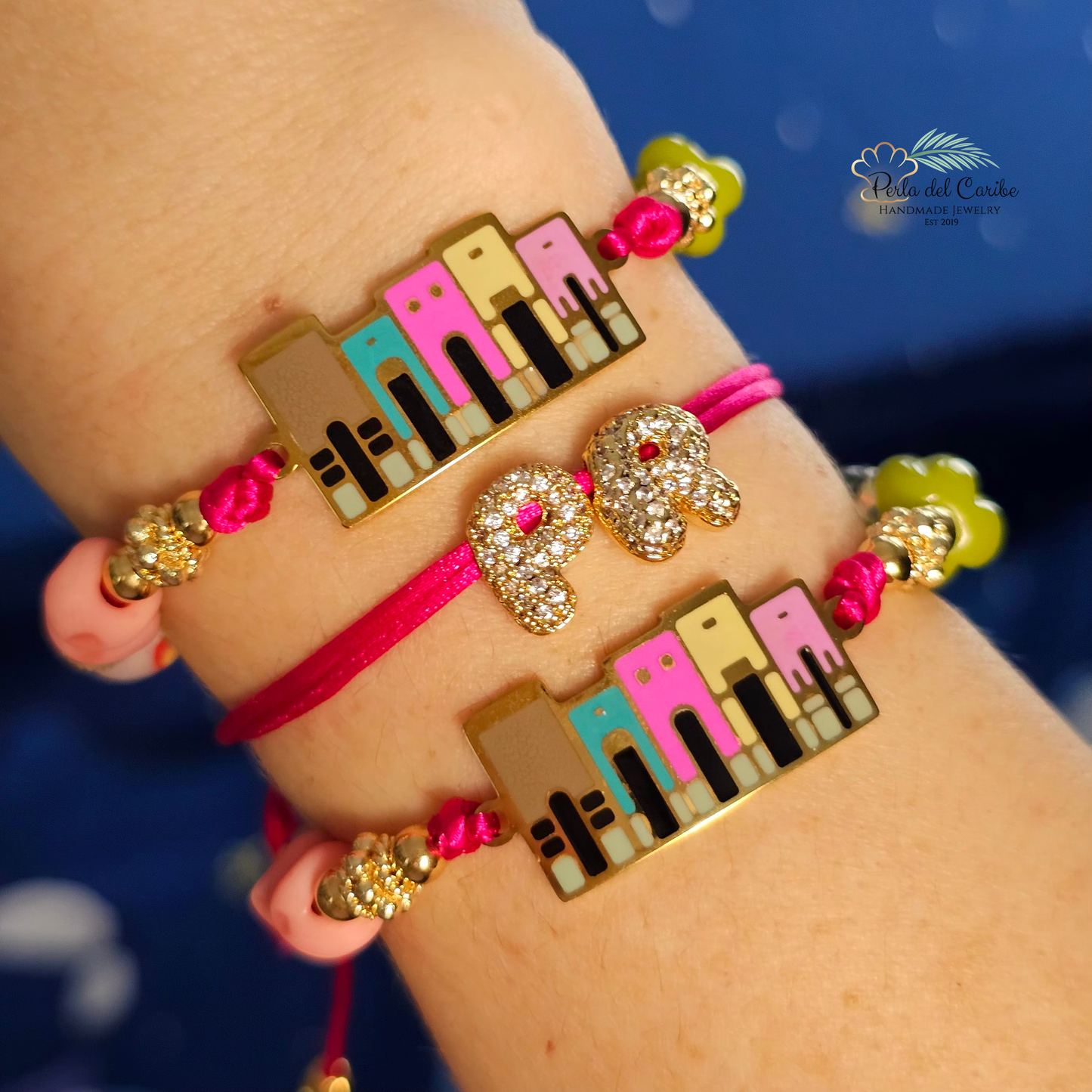 P.R. Adjustable Cord Bracelet