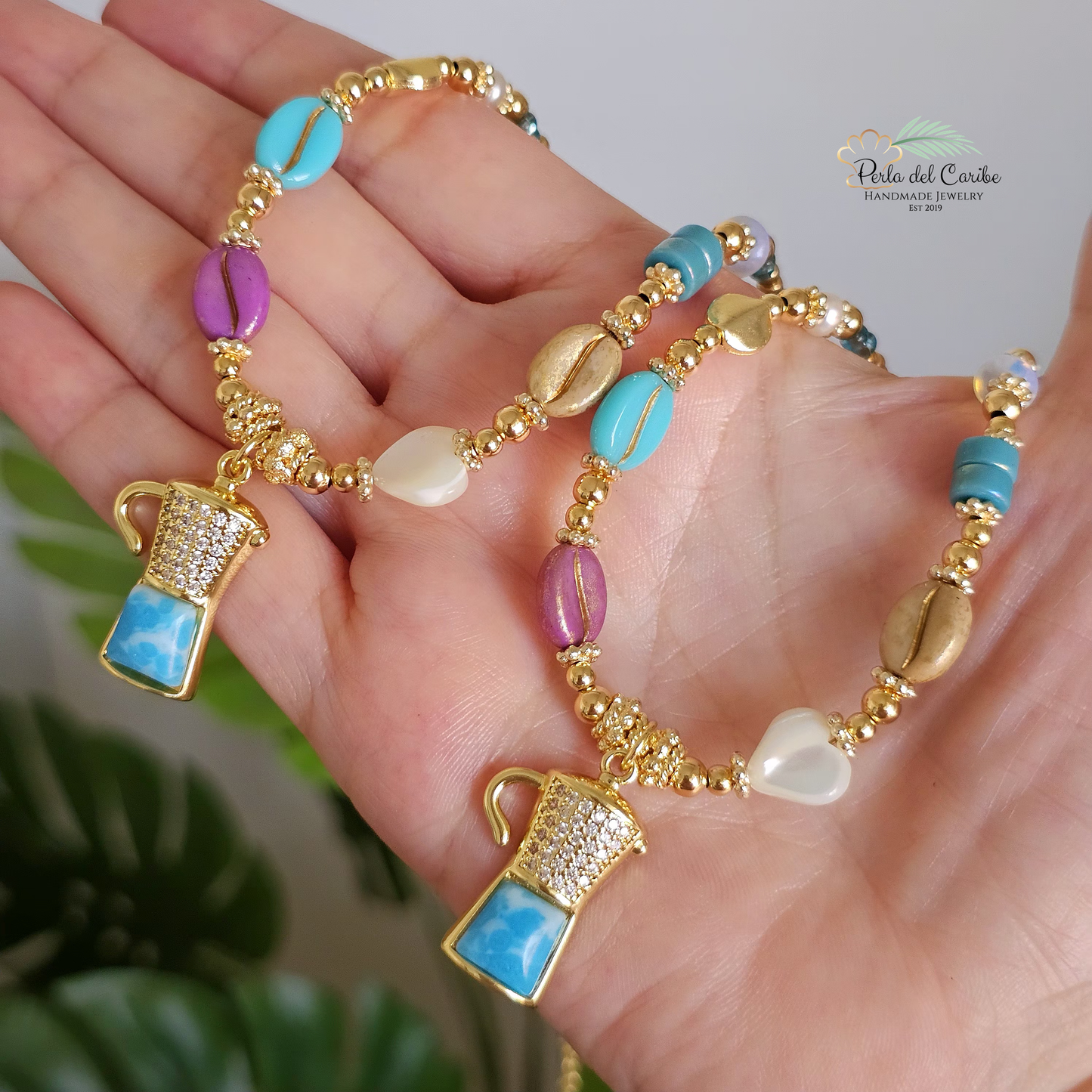 Morning Coffee Necklace