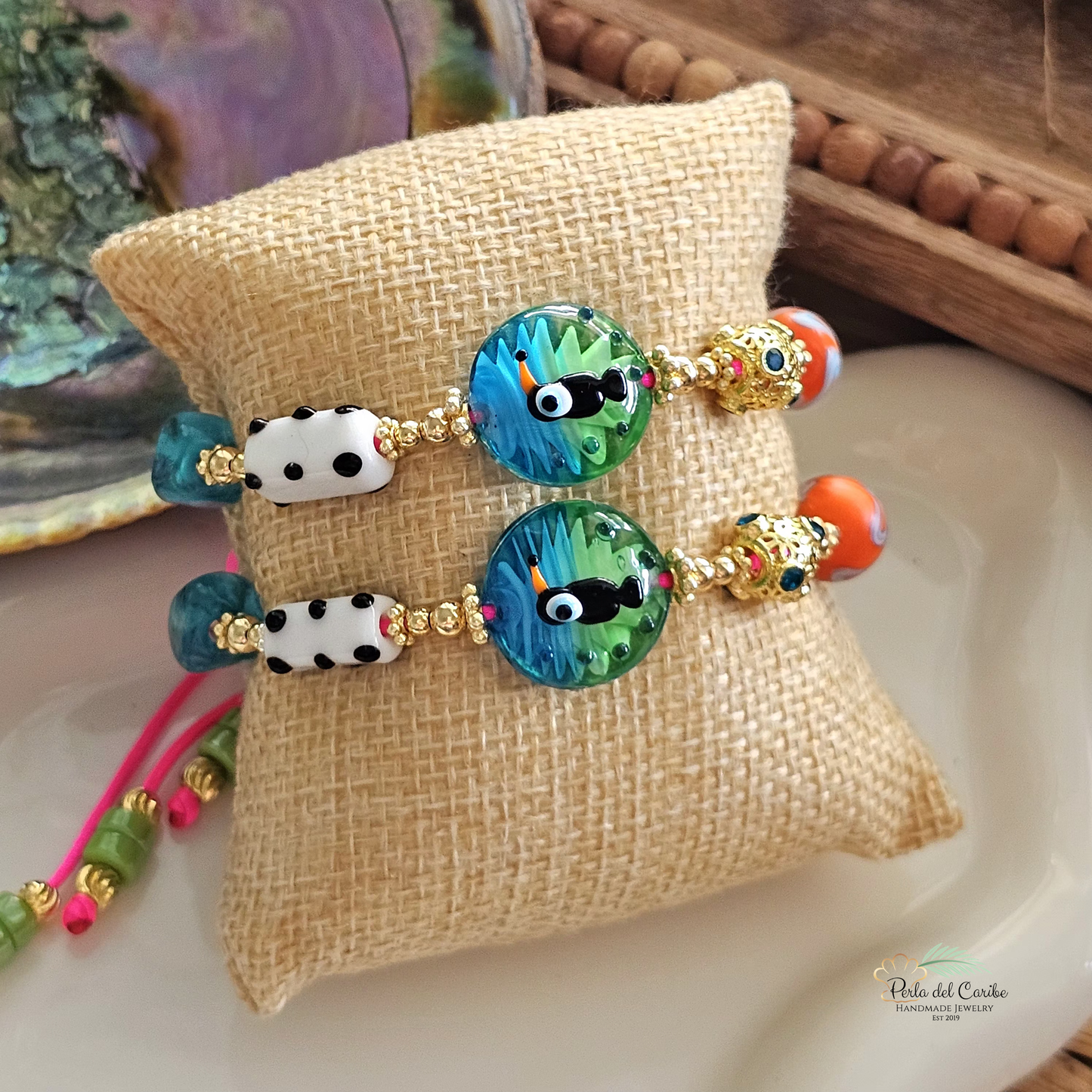 Tropical Toucan Bracelet