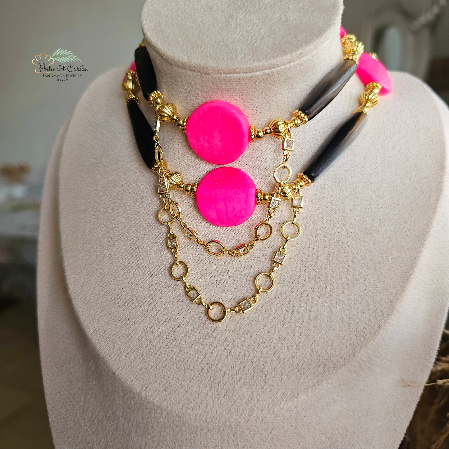 Buffalo Horn Chain Choker